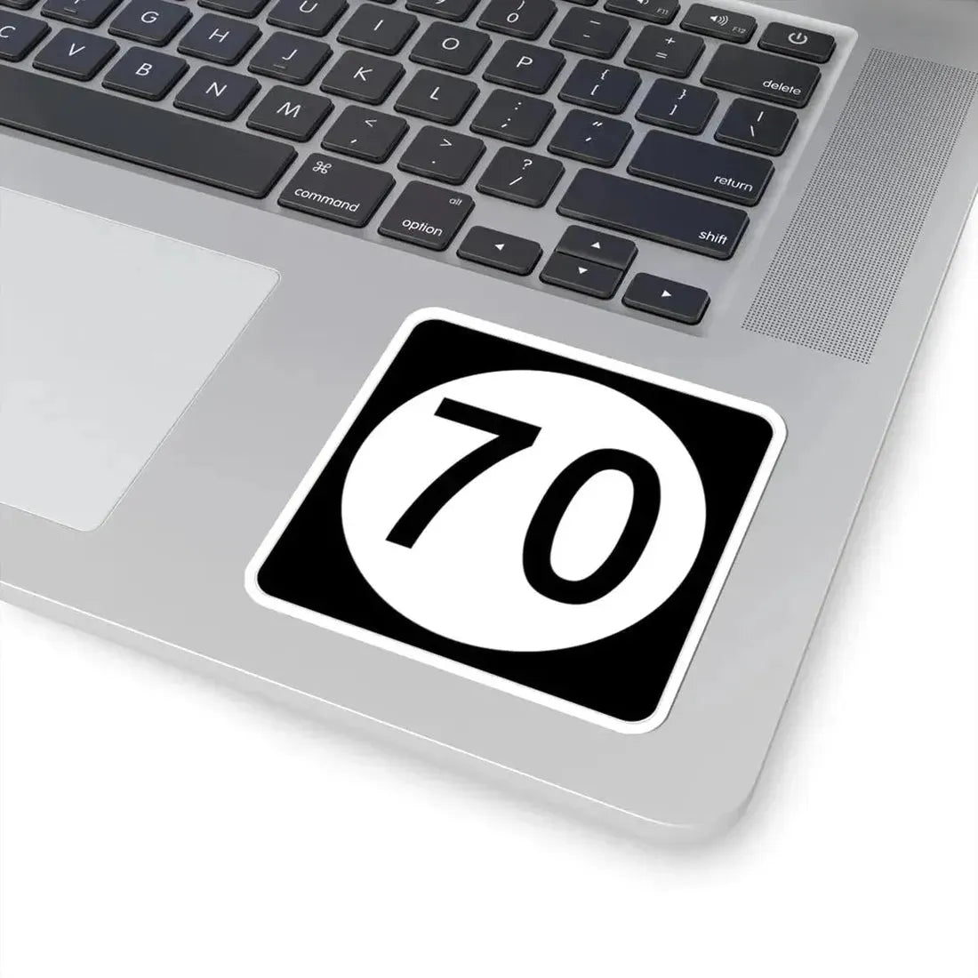 Iowa 70 (Iowa) (Road Sign) STICKER Vinyl Kiss-Cut Decal - The Sticker Space