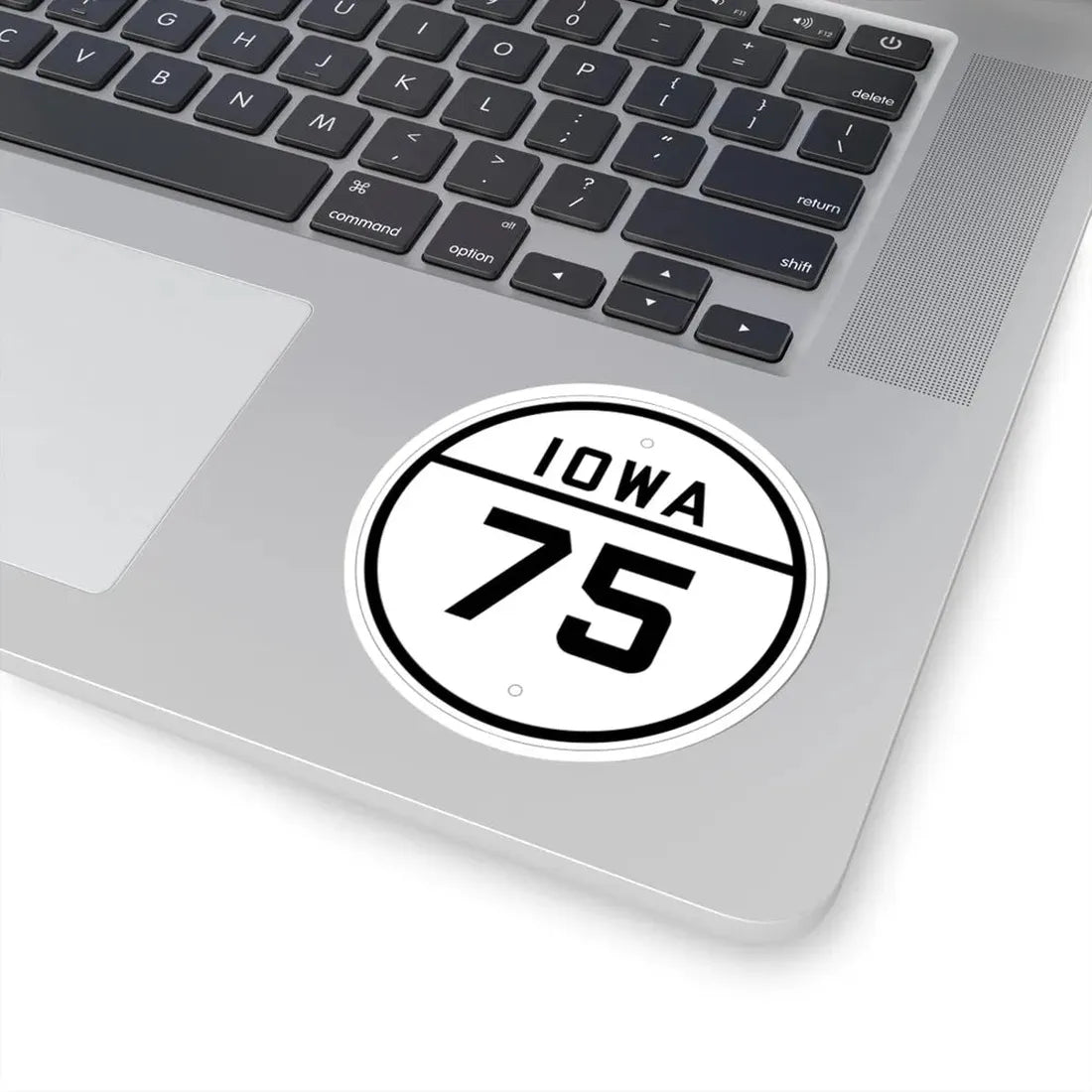 Iowa 75 1926 (Iowa) (Road Sign) STICKER Vinyl Kiss-Cut Decal - The Sticker Space