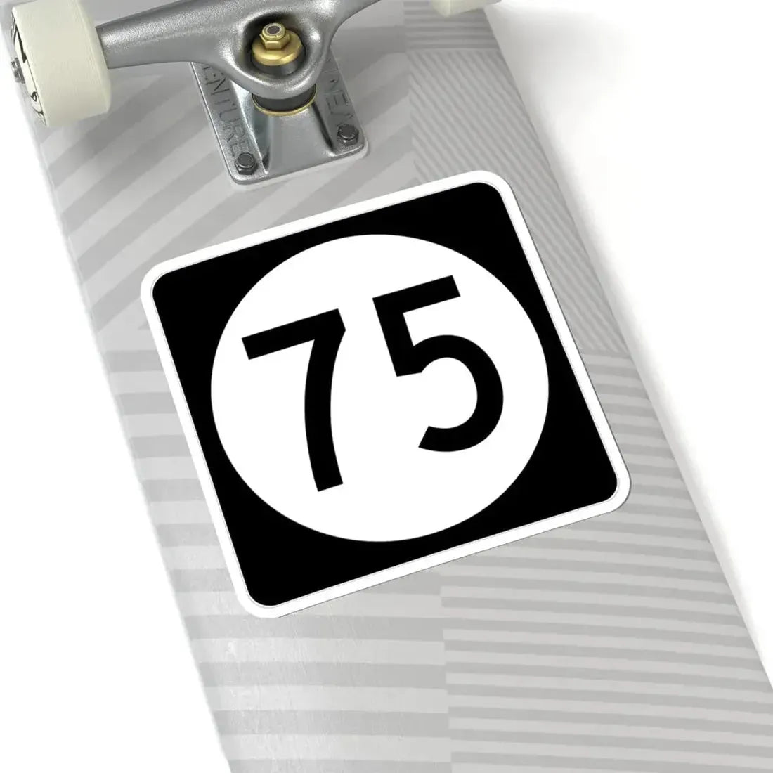 Iowa 75 (Iowa) (Road Sign) STICKER Vinyl Kiss-Cut Decal - The Sticker Space