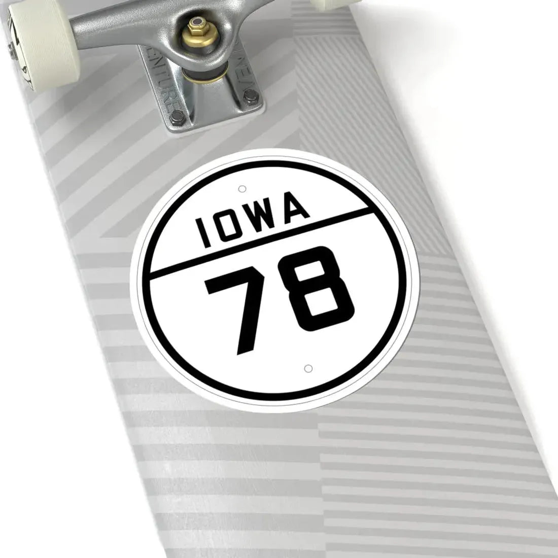 Iowa 78 1926 (Iowa) (Road Sign) STICKER Vinyl Kiss-Cut Decal - The Sticker Space