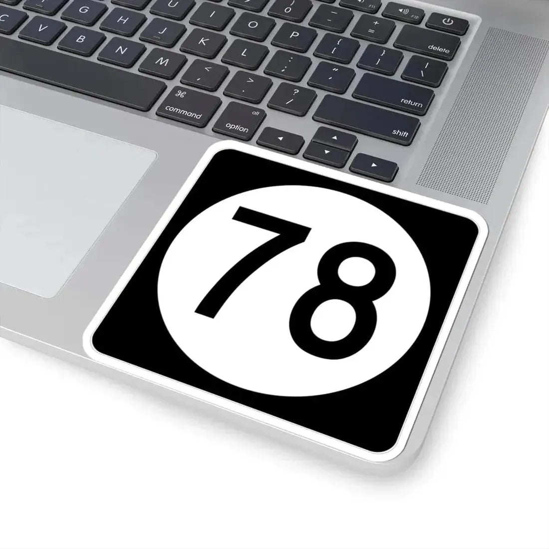 Iowa 78 (Iowa) (Road Sign) STICKER Vinyl Kiss-Cut Decal - The Sticker Space