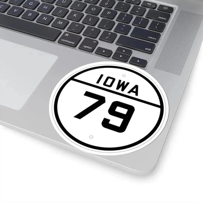 Iowa 79 1926 (Iowa) (Road Sign) STICKER Vinyl Kiss-Cut Decal - The Sticker Space