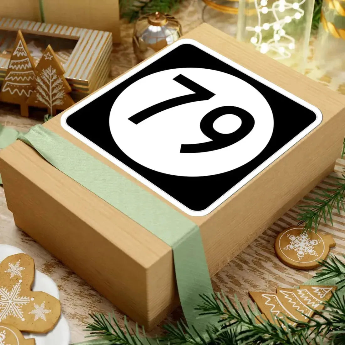 Iowa 79 (Iowa) (Road Sign) STICKER Vinyl Kiss-Cut Decal - The Sticker Space