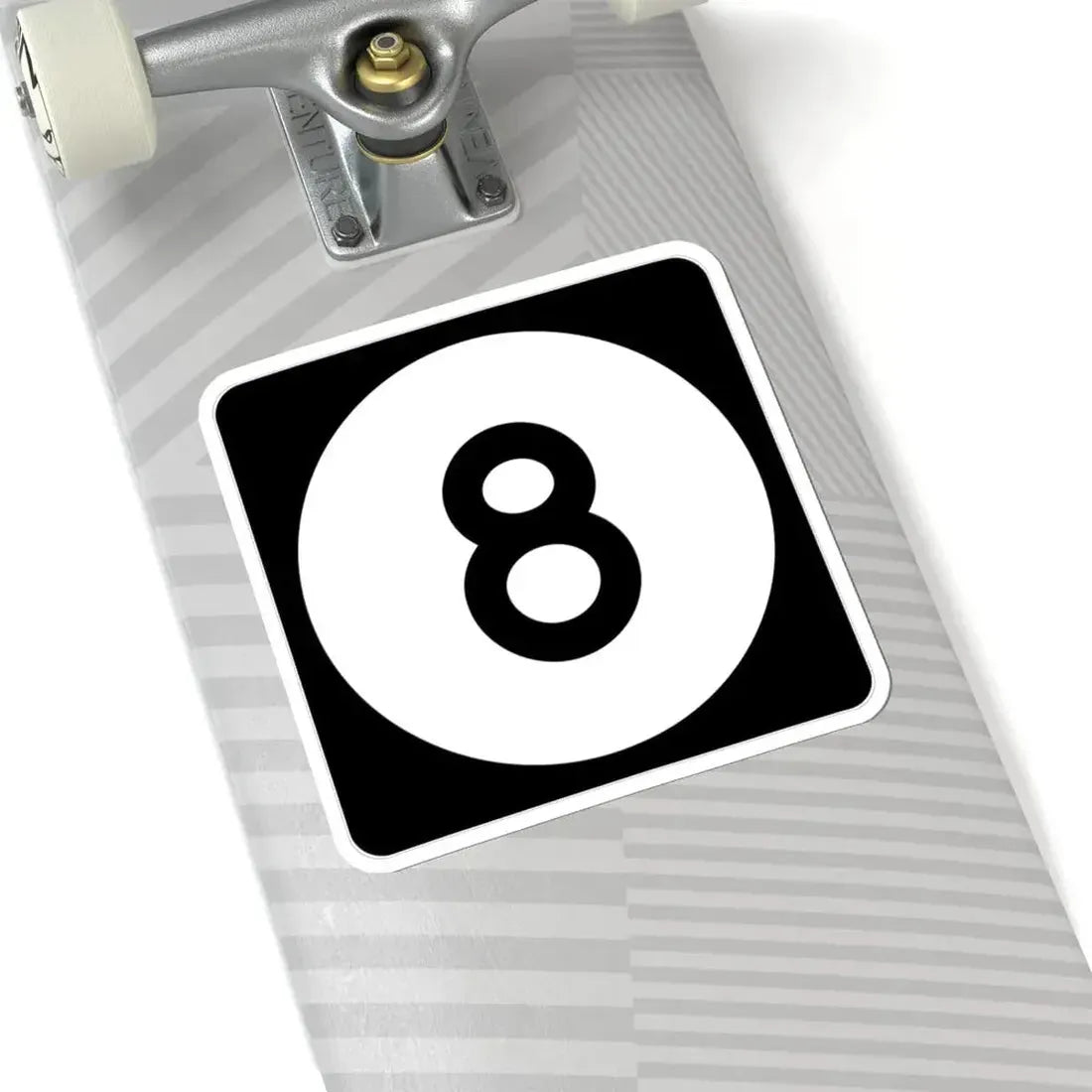 Iowa 8 (Iowa) (Road Sign) STICKER Vinyl Kiss-Cut Decal - The Sticker Space