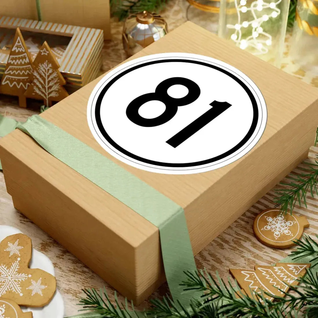 Iowa 81 1950 (Iowa) (Road Sign) STICKER Vinyl Kiss-Cut Decal - The Sticker Space