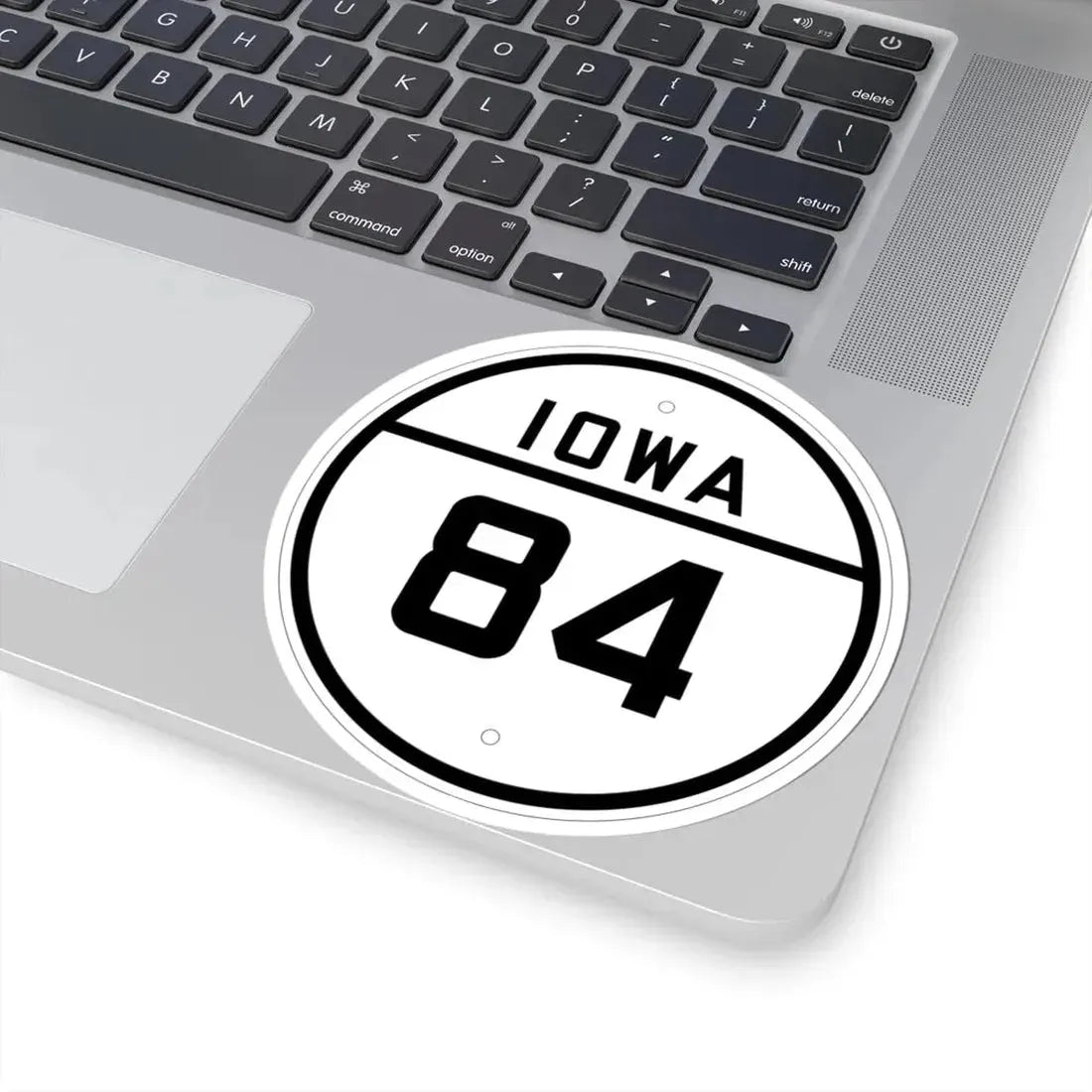 Iowa 84 1926 (Iowa) (Road Sign) STICKER Vinyl Kiss-Cut Decal - The Sticker Space