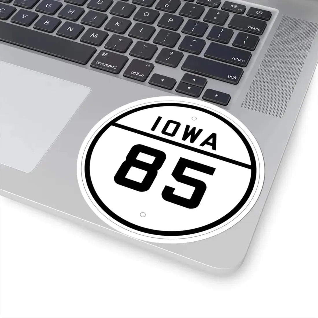 Iowa 85 1926 (Iowa) (Road Sign) STICKER Vinyl Kiss-Cut Decal - The Sticker Space