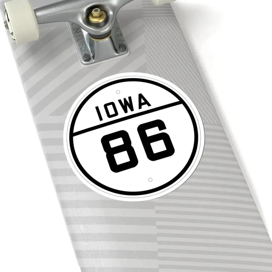 Iowa 86 1926 (Iowa) (Road Sign) STICKER Vinyl Kiss-Cut Decal - The Sticker Space