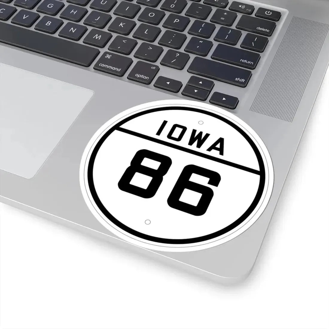 Iowa 86 1926 (Iowa) (Road Sign) STICKER Vinyl Kiss-Cut Decal - The Sticker Space