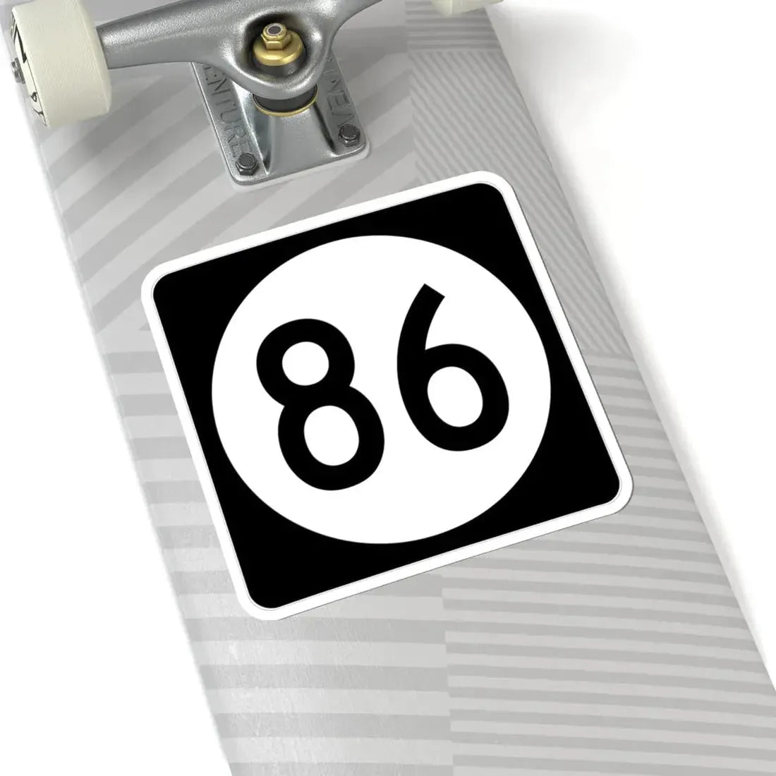 Iowa 86 (Iowa) (Road Sign) STICKER Vinyl Kiss-Cut Decal - The Sticker Space