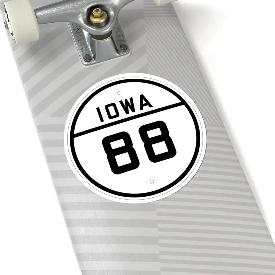 Iowa 88 1926 (Iowa) (Road Sign) STICKER Vinyl Kiss-Cut Decal - The Sticker Space