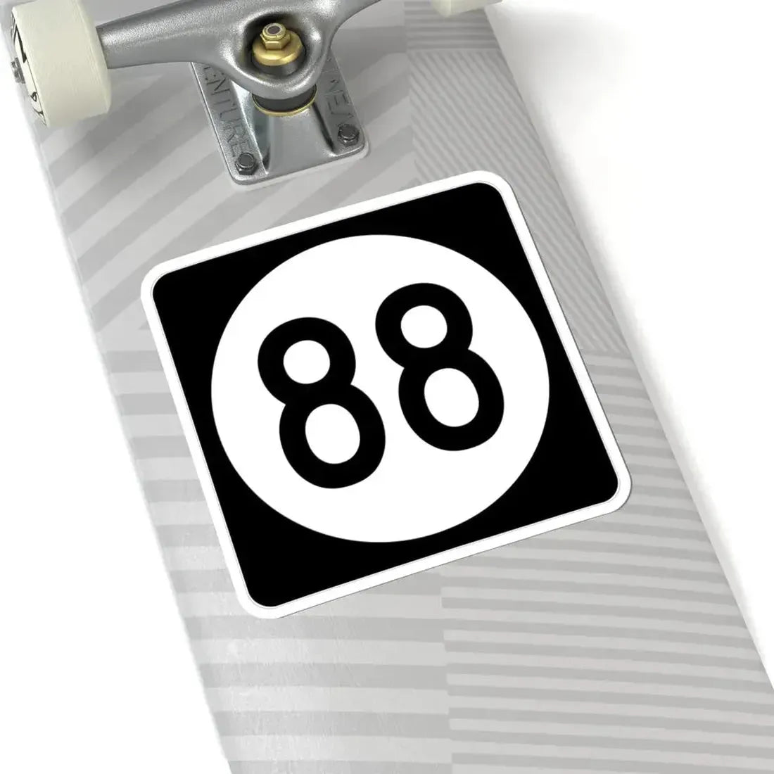 Iowa 88 (Iowa) (Road Sign) STICKER Vinyl Kiss-Cut Decal - The Sticker Space