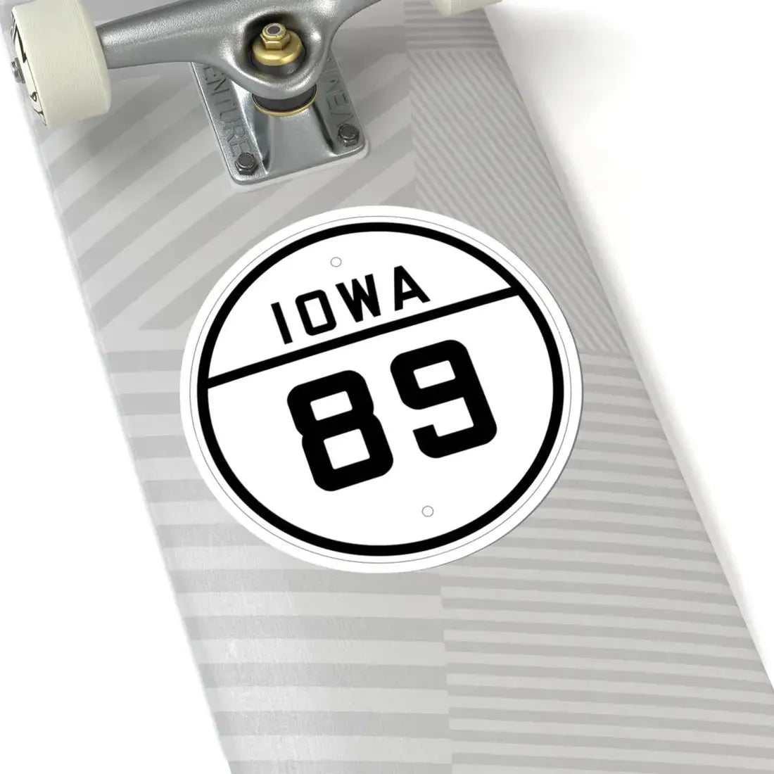 Iowa 89 1926 (Iowa) (Road Sign) STICKER Vinyl Kiss-Cut Decal - The Sticker Space