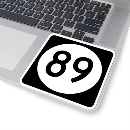 Iowa 89 (Iowa) (Road Sign) STICKER Vinyl Kiss-Cut Decal - The Sticker Space