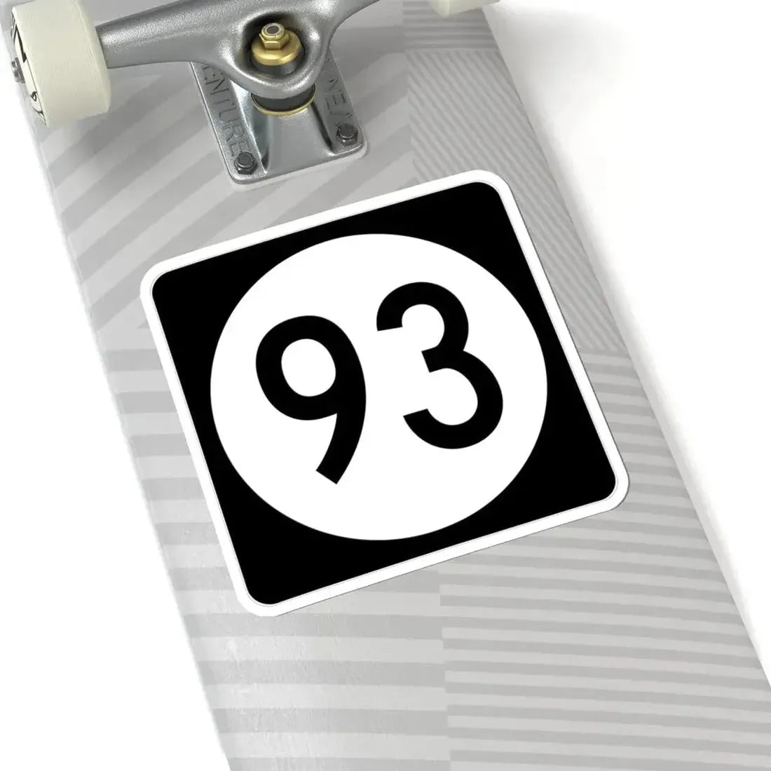 Iowa 93 (Iowa) (Road Sign) STICKER Vinyl Kiss-Cut Decal - The Sticker Space