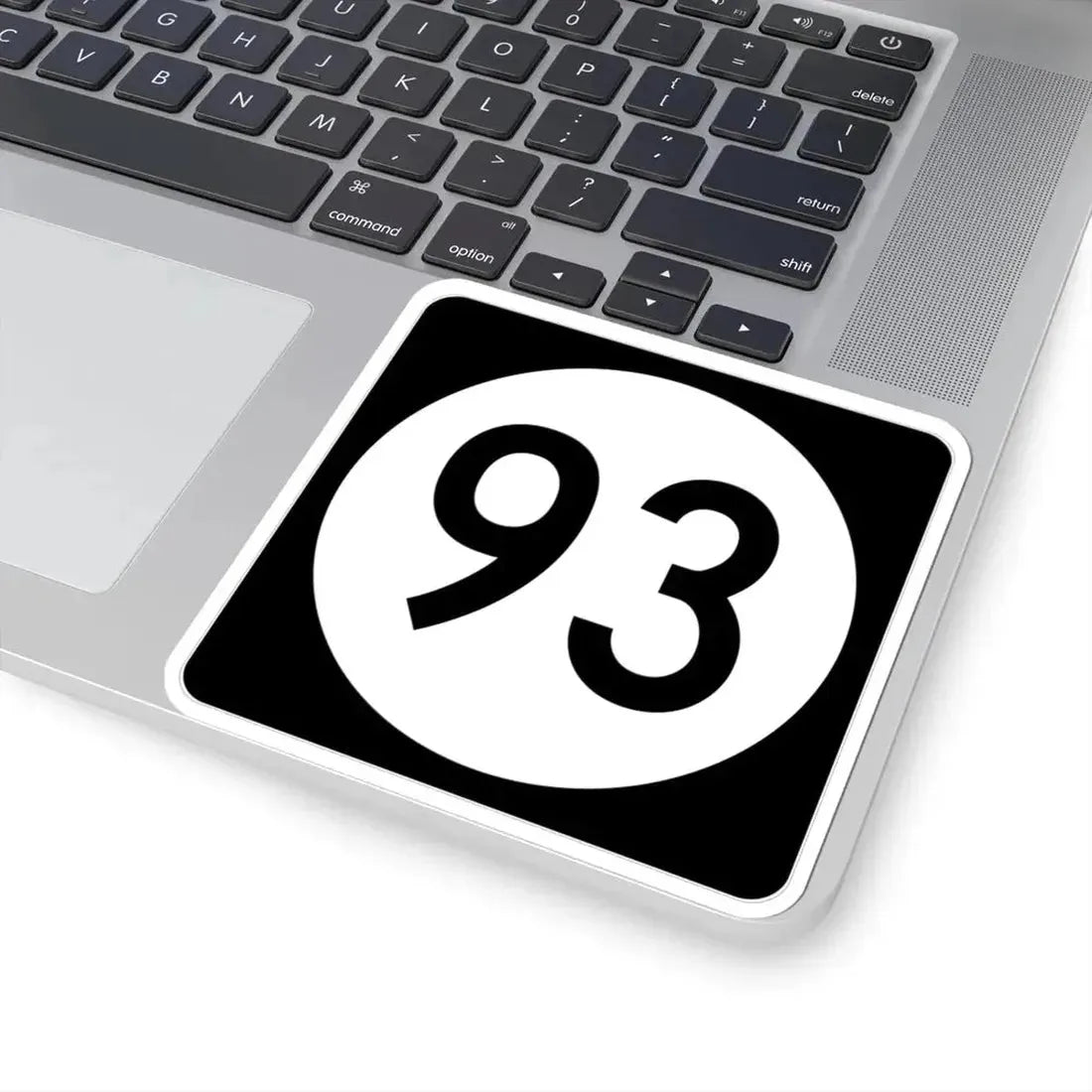 Iowa 93 (Iowa) (Road Sign) STICKER Vinyl Kiss-Cut Decal - The Sticker Space