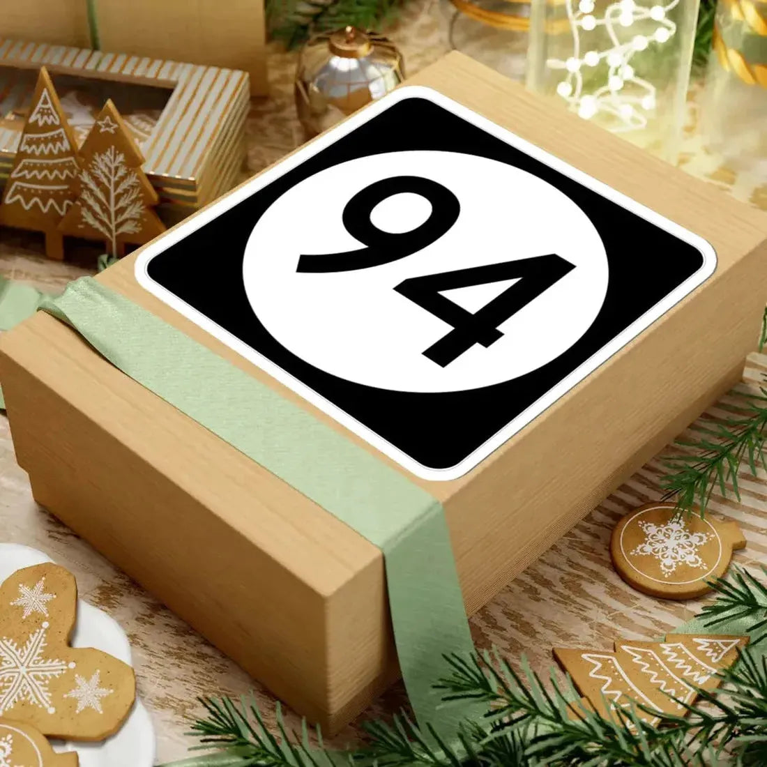 Iowa 94 (Iowa) (Road Sign) STICKER Vinyl Kiss-Cut Decal - The Sticker Space