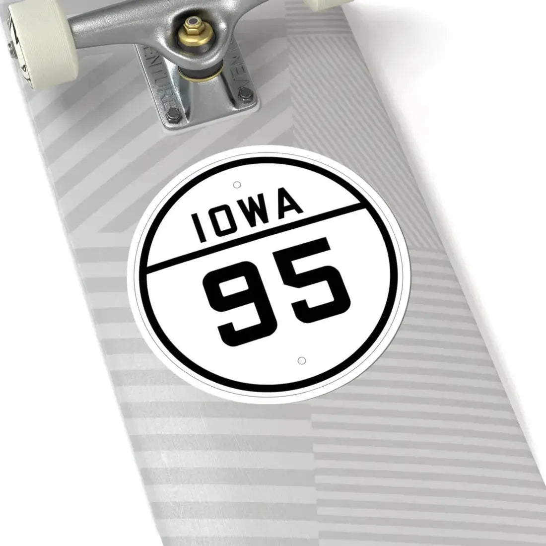 Iowa 95 1926 (Iowa) (Road Sign) STICKER Vinyl Kiss-Cut Decal - The Sticker Space