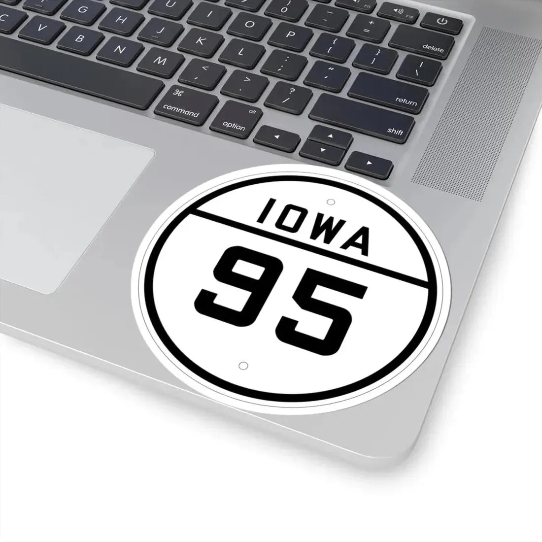 Iowa 95 1926 (Iowa) (Road Sign) STICKER Vinyl Kiss-Cut Decal - The Sticker Space