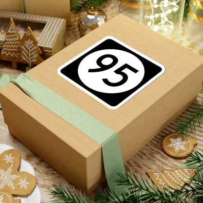 Iowa 95 (Iowa) (Road Sign) STICKER Vinyl Kiss-Cut Decal - The Sticker Space