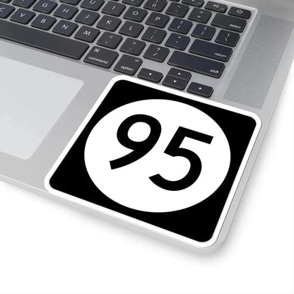 Iowa 95 (Iowa) (Road Sign) STICKER Vinyl Kiss-Cut Decal - The Sticker Space