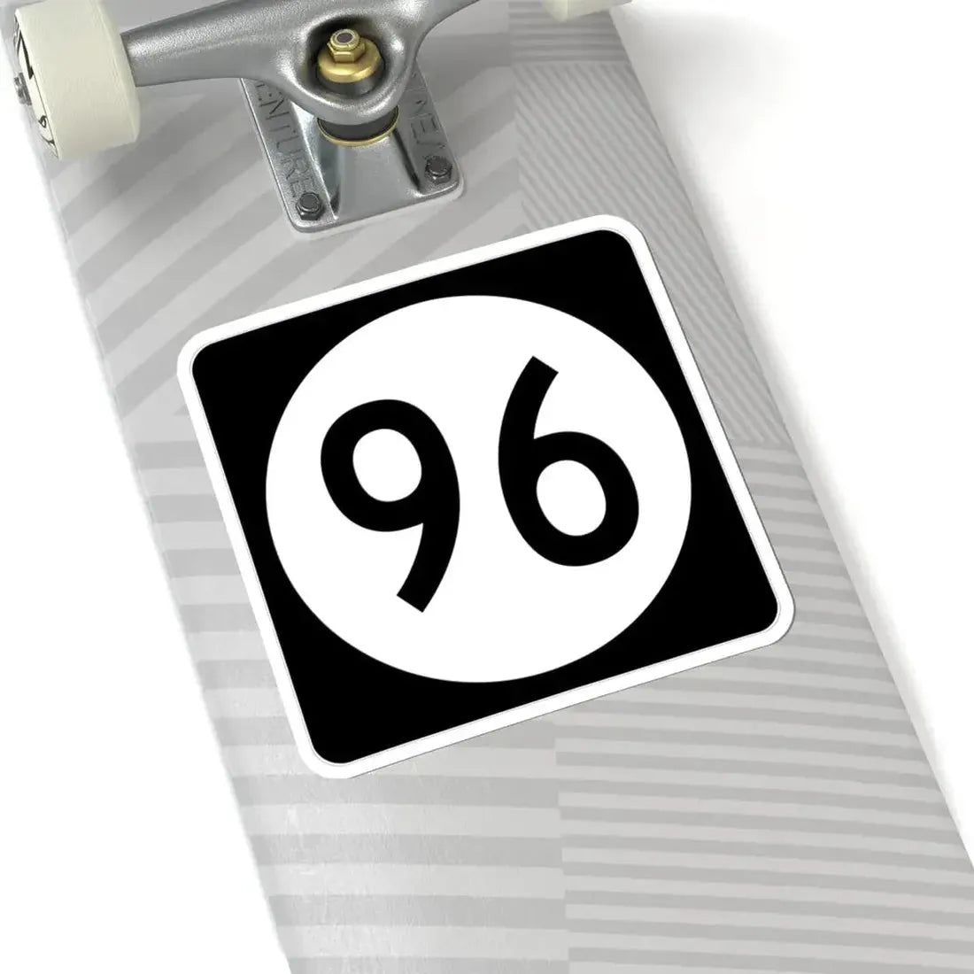 Iowa 96 (Iowa) (Road Sign) STICKER Vinyl Kiss-Cut Decal - The Sticker Space