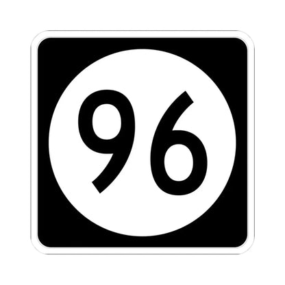 Iowa 96 (Iowa) (Road Sign) STICKER Vinyl Kiss-Cut Decal - The Sticker Space