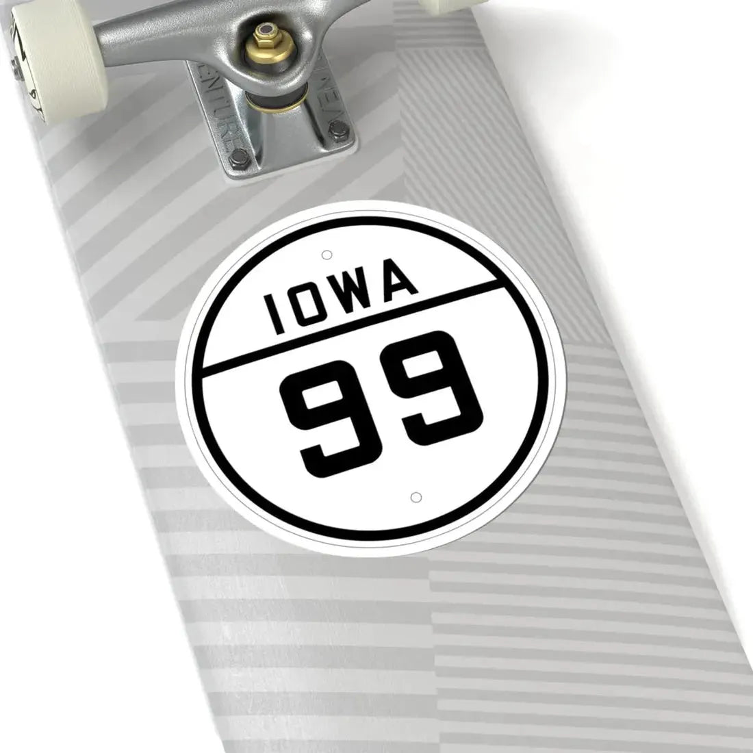 Iowa 99 1926 (Iowa) (Road Sign) STICKER Vinyl Kiss-Cut Decal - The Sticker Space