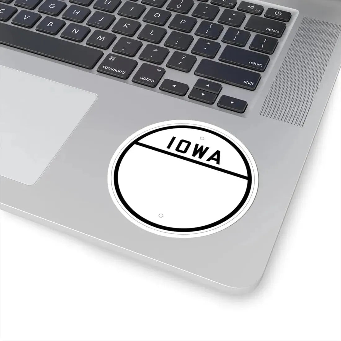 Iowa blank 1926 (Iowa) (Road Sign) STICKER Vinyl Kiss-Cut Decal - The Sticker Space