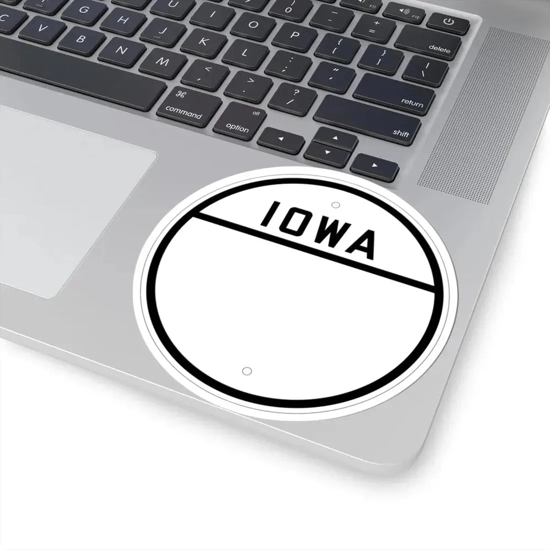 Iowa blank 1926 (Iowa) (Road Sign) STICKER Vinyl Kiss-Cut Decal - The Sticker Space