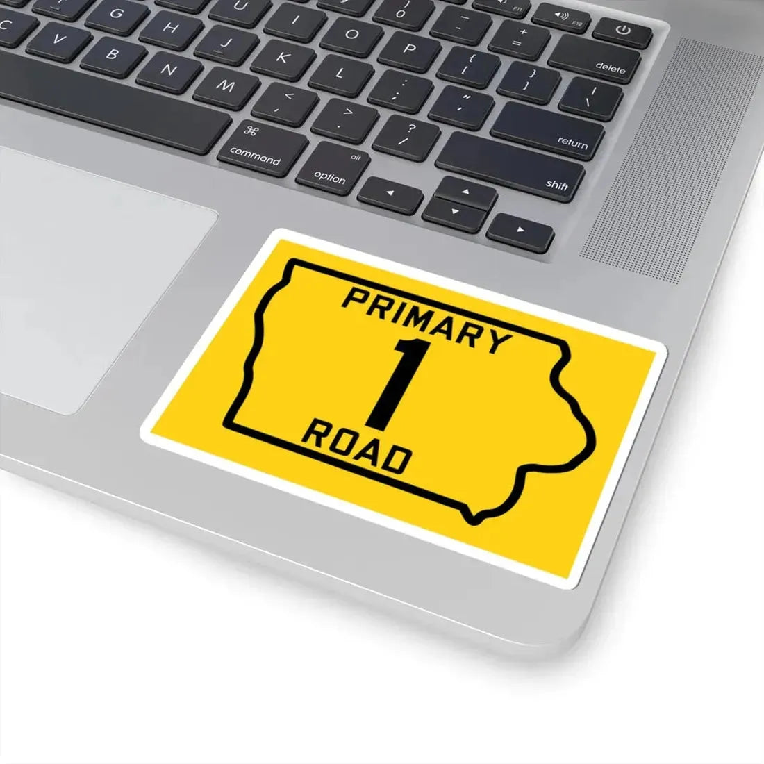 Iowa Primary 1 (Iowa) (Road Sign) STICKER Vinyl Kiss-Cut Decal - The Sticker Space
