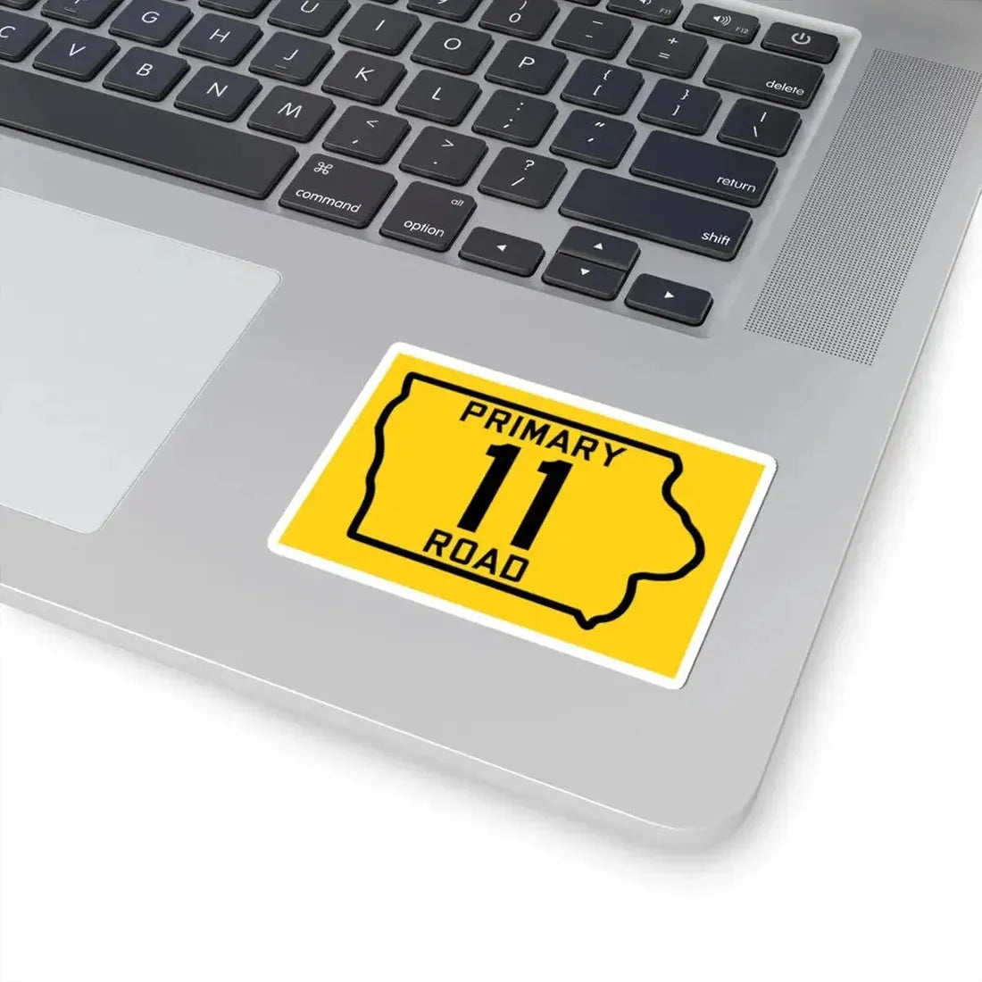 Iowa Primary 11 (Iowa) (Road Sign) STICKER Vinyl Kiss-Cut Decal - The Sticker Space