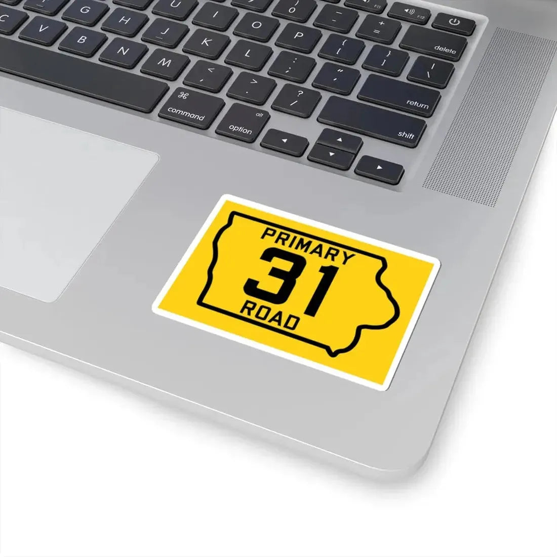 Iowa Primary 31 (Iowa) (Road Sign) STICKER Vinyl Kiss-Cut Decal - The Sticker Space