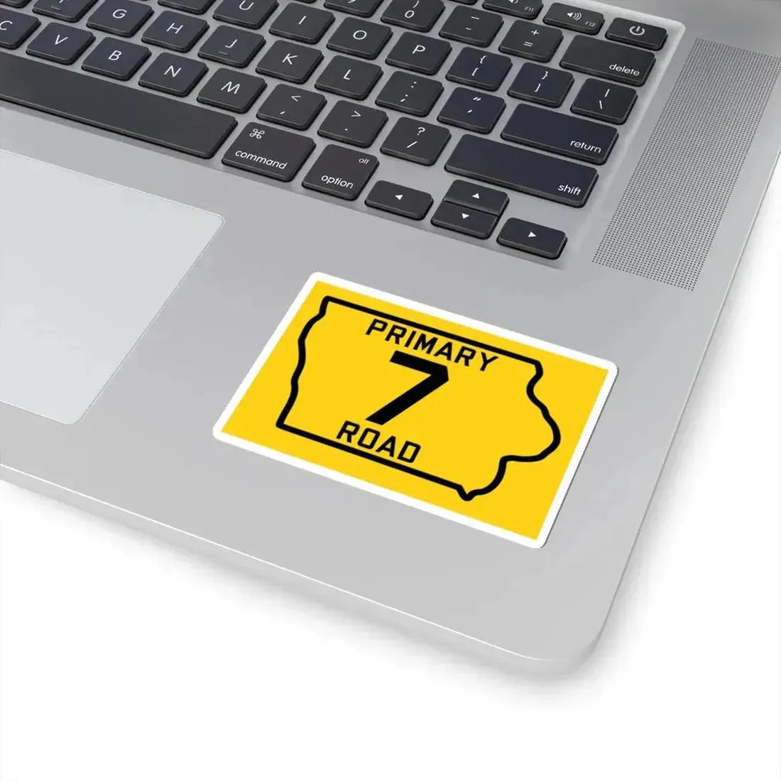 Iowa Primary 7 (Iowa) (Road Sign) STICKER Vinyl Kiss-Cut Decal - The Sticker Space
