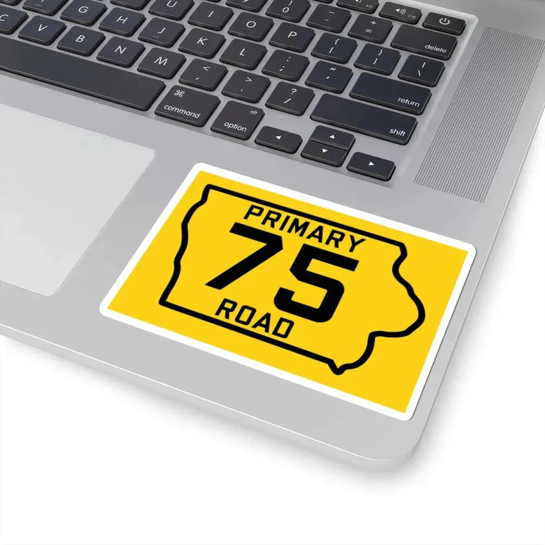Iowa Primary 75 (Iowa) (Road Sign) STICKER Vinyl Kiss-Cut Decal - The Sticker Space