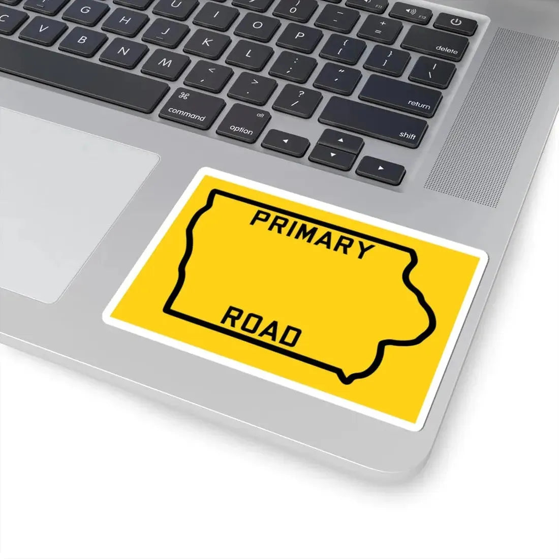 Iowa Primary blank (Iowa) (Road Sign) STICKER Vinyl Kiss-Cut Decal - The Sticker Space