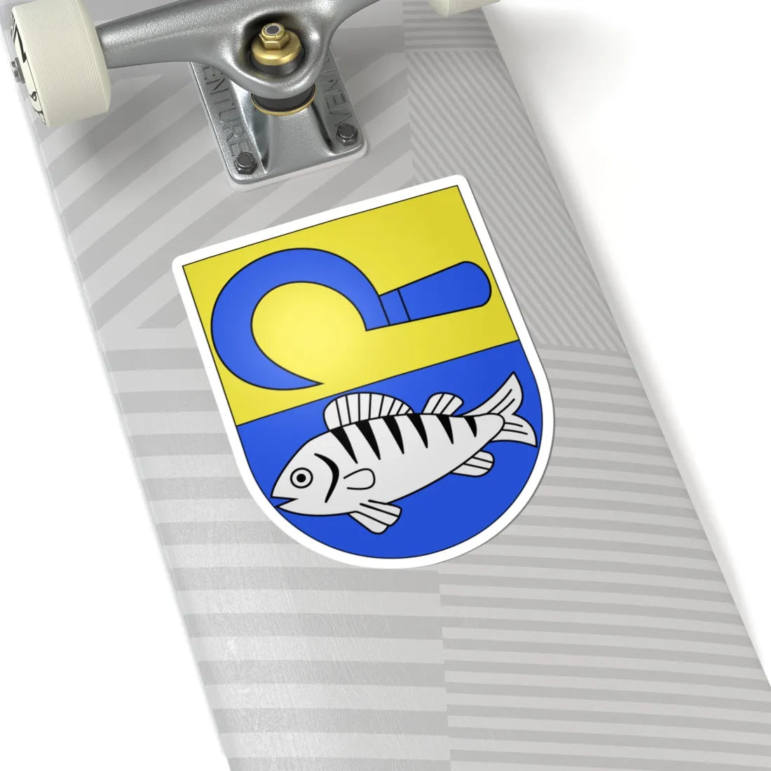 Ipsach-coat of arms (Switzerland) (Coat of Arms) STICKER Vinyl Kiss-Cut Decal - The Sticker Space