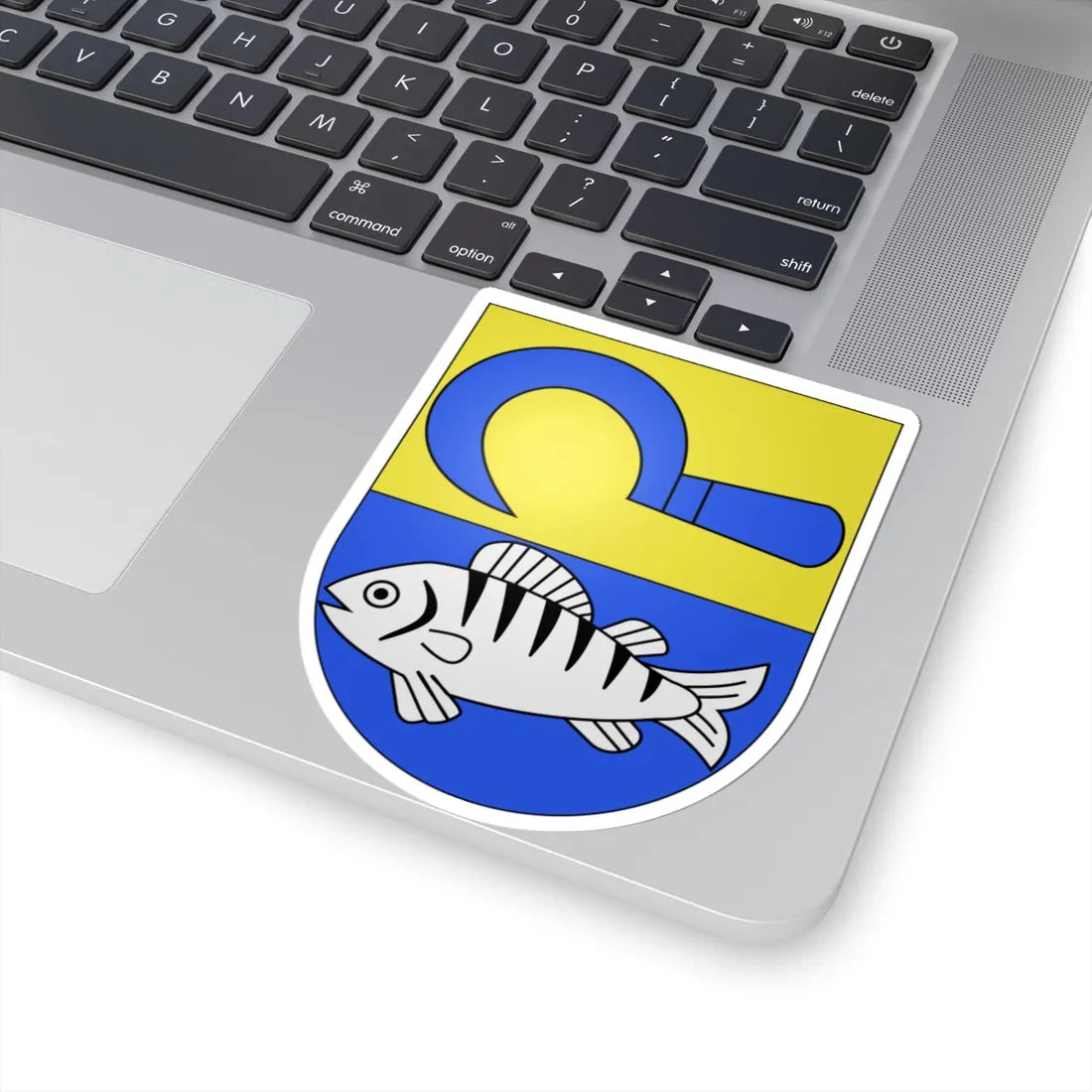 Ipsach-coat of arms (Switzerland) (Coat of Arms) STICKER Vinyl Kiss-Cut Decal - The Sticker Space