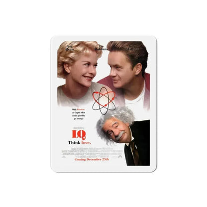 IQ 1994 Movie Poster Refrigerator Magnet 2 Inch - The Sticker Space