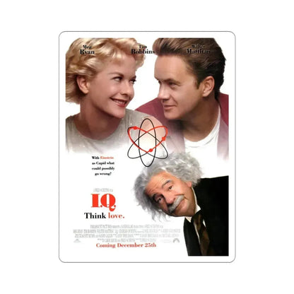 IQ 1994 Movie Poster STICKER Vinyl Die-Cut Decal 3 Inch - The Sticker Space