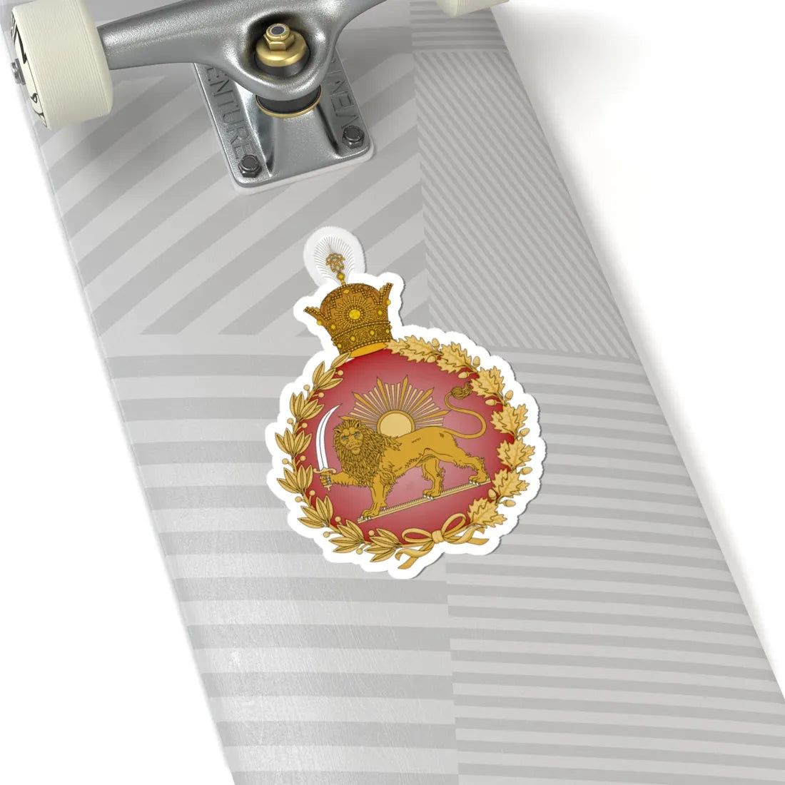 Iran Imperial Shahrbani (Iran) (Coat of Arms) STICKER Vinyl Kiss-Cut Decal - The Sticker Space