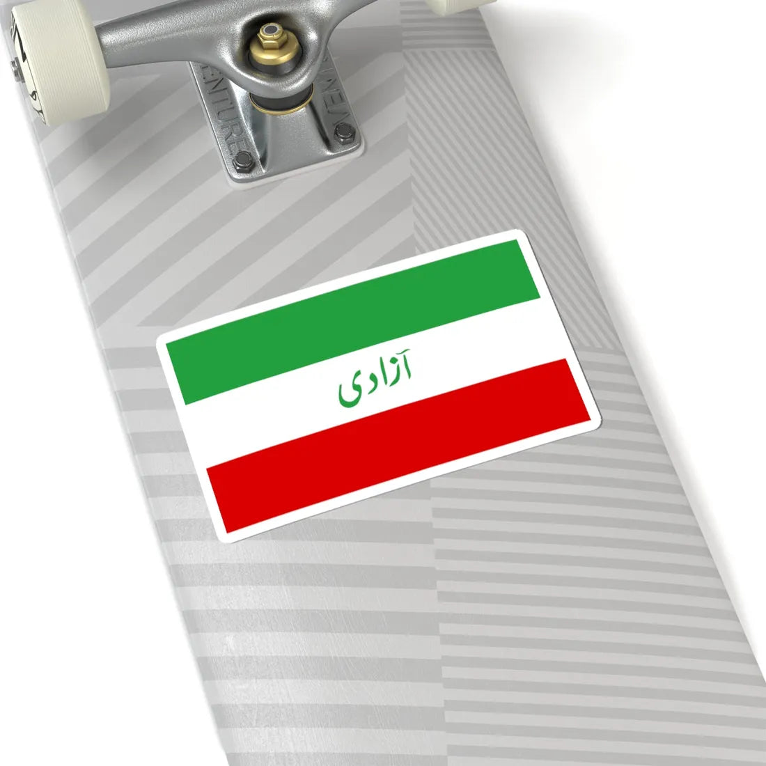 IranflagAzadiGreen (Iran) STICKER Vinyl Kiss-Cut Decal - The Sticker Space