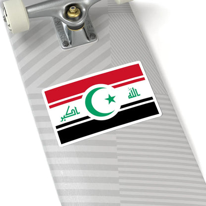 Iraqi Future Flag Talal (Iraq) STICKER Vinyl Kiss-Cut Decal - The Sticker Space
