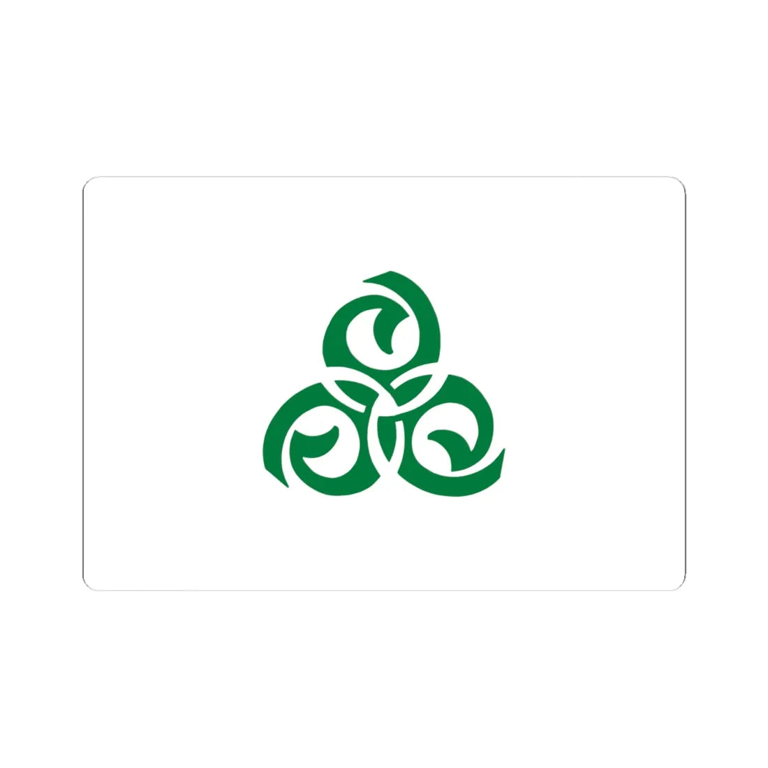 Iraqi National Congress flag 2003 (Iraq) STICKER Vinyl Kiss-Cut Decal 4 Inch White - The Sticker Space