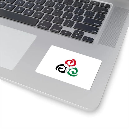 Iraqi National Congress flag (Iraq) STICKER Vinyl Kiss-Cut Decal - The Sticker Space