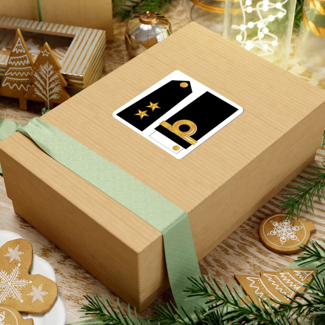 IraqNavyRankInsignia 10 (Iraq) (Military Rank) STICKER Vinyl Kiss-Cut Decal - The Sticker Space