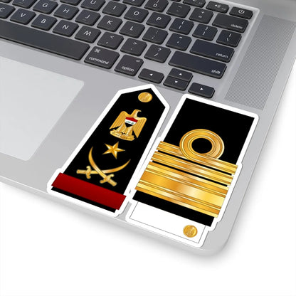 IraqNavyRankInsignia 3 (Iraq) (Military Rank) STICKER Vinyl Kiss-Cut Decal - The Sticker Space