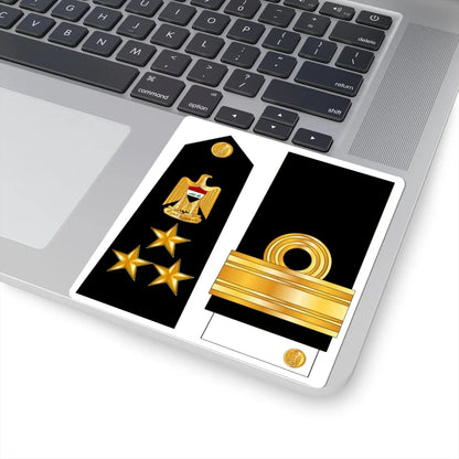 IraqNavyRankInsignia 5 (Iraq) (Military Rank) STICKER Vinyl Kiss-Cut Decal - The Sticker Space