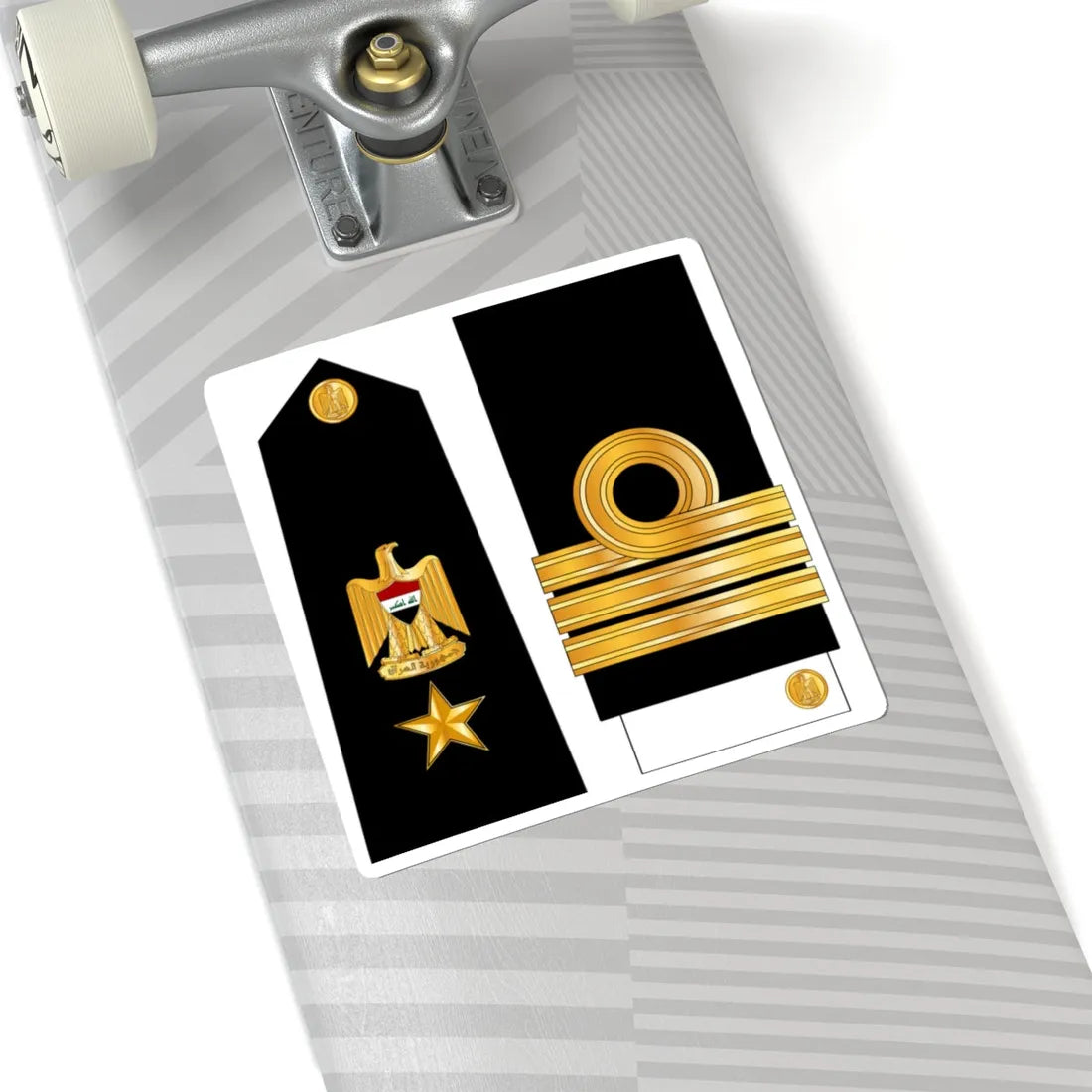 IraqNavyRankInsignia 7 (Iraq) (Military Rank) STICKER Vinyl Kiss-Cut Decal - The Sticker Space