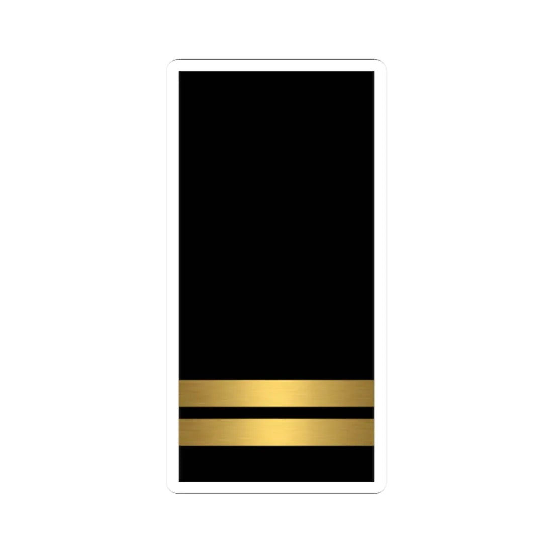 IraqNCONavyRankInsignia 3 (Iraq) (Military Rank) STICKER Vinyl Kiss-Cut Decal 2 Inch White - The Sticker Space